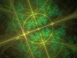 Imaginatory fractal background Image