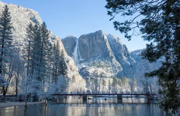 Foto auf Acrylglas Winter in Yosemite © Galyna Andrushko