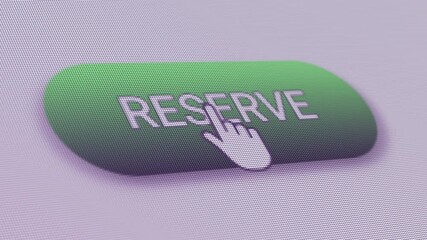 Reserve Click Extreme Close Up 
Online shopping concept. Electronic commerce which allows consumers to directly buy goods or services from a seller over the Internet using a web browser.