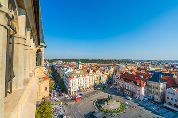 Old Town square of Prague, Czech Republic