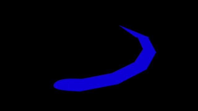 3D Animation of Rotating Arrow with Neon and Blue Color Pallets HD Video Template. High Quality video template representing cycles and upward trends in business