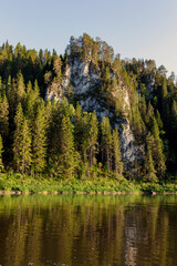 Obraz premium Lake in the mountains