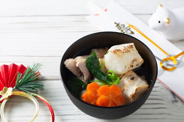 お正月イメージ　雑煮