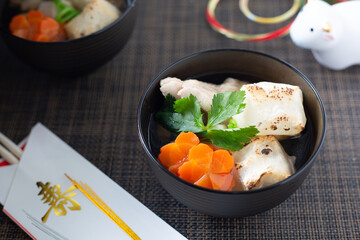 お正月イメージ　雑煮