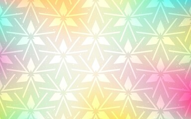 Light Multicolor vector background with triangles. Beautiful illustration with triangles in nature style. Modern template for landing page.