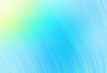 Light Blue, Green vector blurred bright texture.