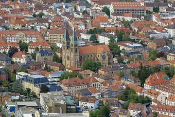 Landau in der Pfalz aus der Vogelperspektive © normankrauss