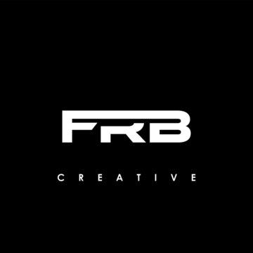 FRB Letter Initial Logo Design Template Vector Illustration