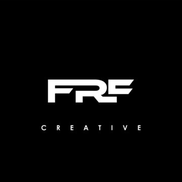 FRF Letter Initial Logo Design Template Vector Illustration