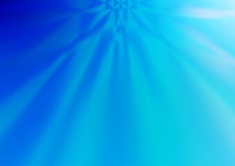 Light BLUE vector blurred bright pattern. Modern geometrical abstract illustration with gradient. A completely new template for your design.