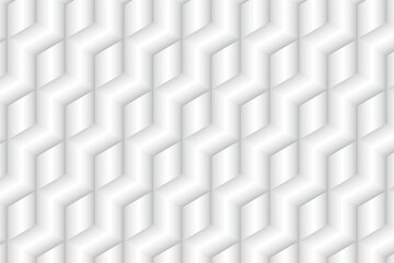 Abstract White cubes background - Illustration, 
Three dimensional vector