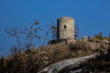 ruins of the castle