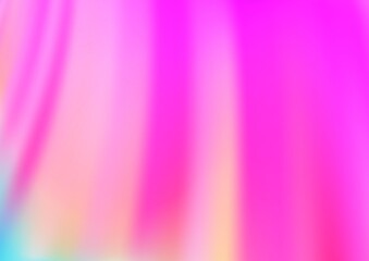 Fototapeta premium Light Pink vector template with lines, ovals. A vague circumflex abstract illustration with gradient. The elegant pattern for brand book.
