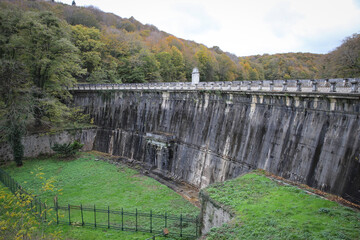 Old and historic dam