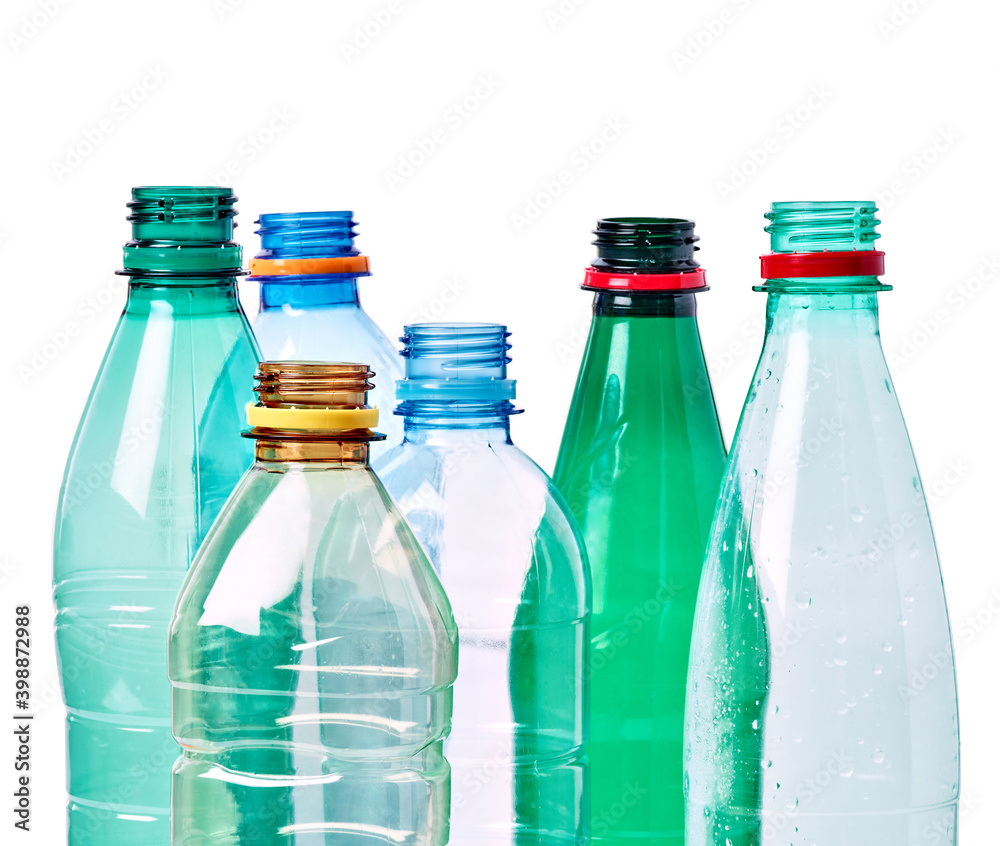 Canvas Prints plastic bottle water container recycling waste environment empty drink beverage