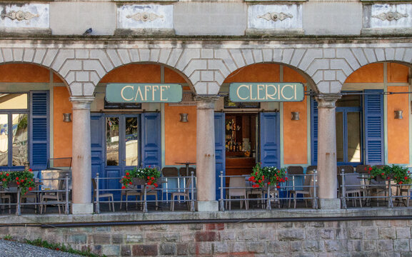 Caff&egrave; Clerici is a historic bar overlooking Lake Maggiore, where the writer Piero Chiara wrote many pages of his novels.Luino, Italy