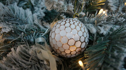 ball on a Christmas tree, Christmas tree toy
