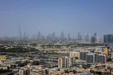 Fototapeta premium Dubai Modern Architecture. DUBAI, UNITED ARAB EMIRATES.