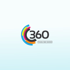 360 Degree Logo Images, Stock Photos and Vectors, 360 vector logo design template idea and inspiration.