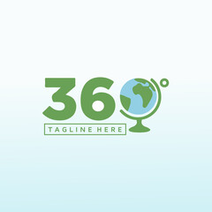 360 Logo Stock Photos And Images, 360 vector logo design template idea and inspiration.