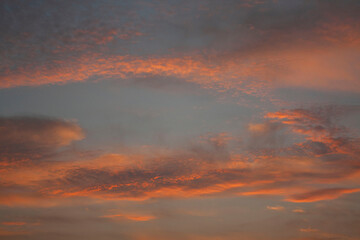 the sun chilling with clouds on the air