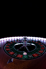 Obraz premium Roulette table close up at the Casino
