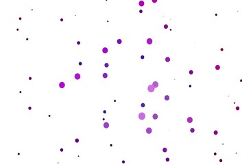 Light Purple vector cover with spots.