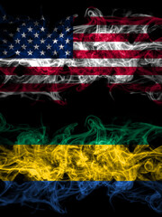 United States of America, America, US, USA, American vs Gabon, Gabonese, Gabonian smoky mystic...
