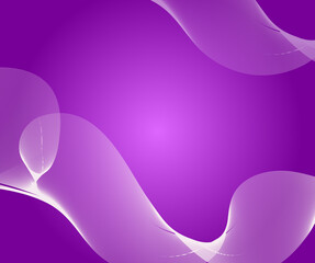 Abstract purple background with line waves vector for decoration