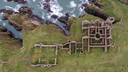 Slain's Ruined Castle Overview said to have inspired Dracula story