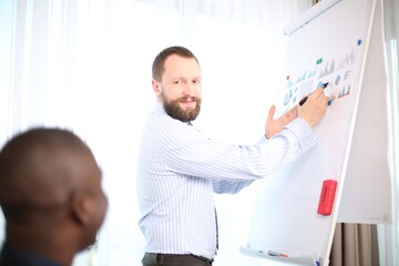 Team of consulting auditors auditing the financial report data of the company (balance sheet,...