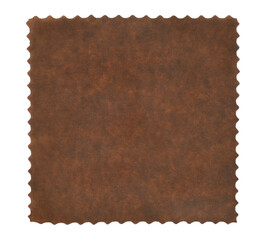 Fototapeta premium Paper confectionery napkin with solid brown texture