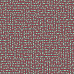 Abstract Geometric Pattern generative computational art illustration