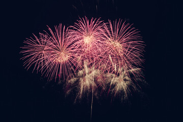 Fireworks display in London - Bonfire night 