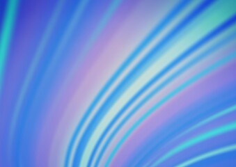 Light BLUE vector blurred shine abstract pattern. Colorful illustration in blurry style with gradient. The background for your creative designs.