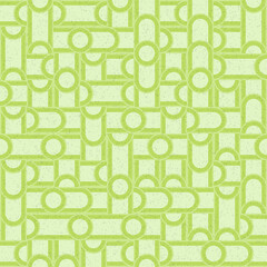 Abstract Geometric Pattern generative computational art illustration