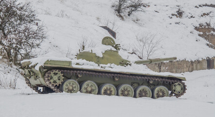  Wounded Russian tank