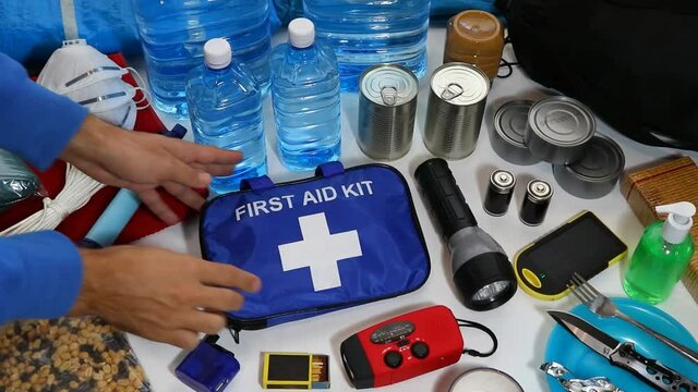 A disaster supplies kit is a collection of basic items your household may need during a disaster such as an earthquake, fire, flood or other emergency.