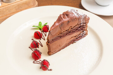 American chocolate cake