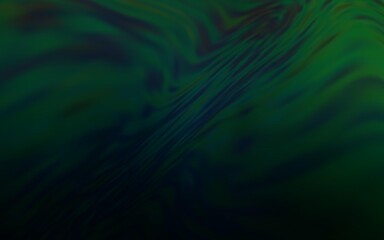 Dark Green vector blurred shine abstract texture. An elegant bright illustration with gradient. Smart design for your work.