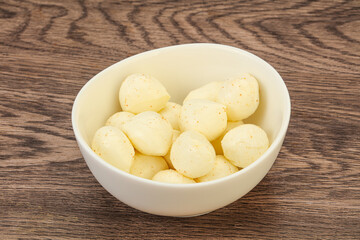 Natural tasty baby Mozarella cheese