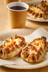 Finnish Traditional Pasties Or Pirogs - Karelian Pasties, Karelian Pies Or Karelian Pirogs From Region Of Karelia.