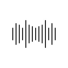 audio track icon element of music icon for mobile concept and web apps. Thin line audio track icon can be used for web and mobile. Premium icon on white background
