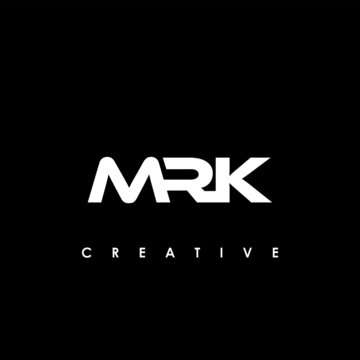 MRK Letter Initial Logo Design Template Vector Illustration