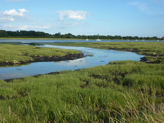 View of the water lagoon