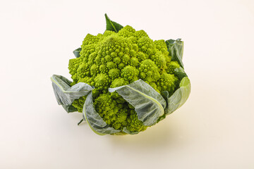 Vegan organic food - Romanesco cabbage