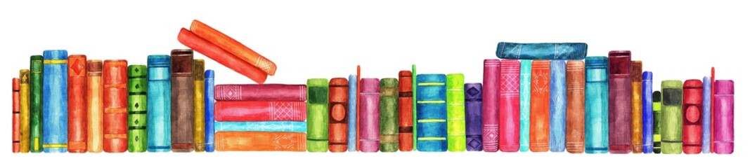 Books, watercolor (6)