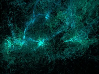 Imaginatory fractal background Image