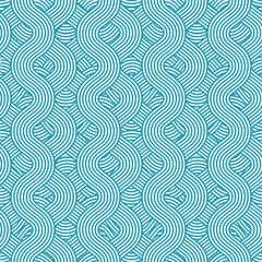 Twisted lines. Blue