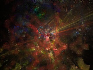 Imaginatory fractal background Image